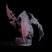 Demon Lord Miniature | Narzakar Winged Greater Demon | PaintedOrNot Original DnD 5E Pathfinder - Only-Games