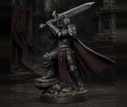 Evil Paladin Miniature | Keldavain Armored Blackguard Knight | PaintedOrNot Original DnD Pathfinder - Only-Games