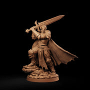 Evil Paladin Miniature | Keldavain Armored Blackguard Knight | PaintedOrNot Original DnD Pathfinder - Only-Games