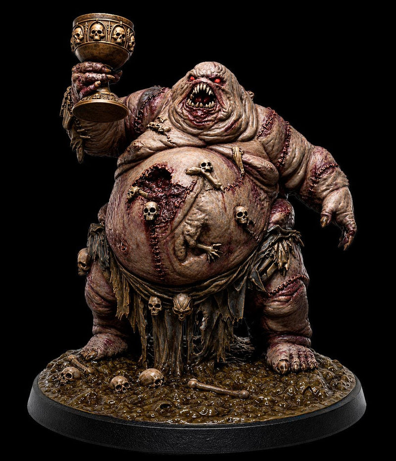 Flesh Golem Miniature | Stitched Abomination Boss Monster | UNPAINTED Resin DnD 5E Pathfinder - Only-Games