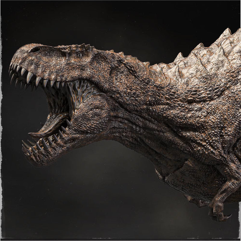 T Rex Miniature | Tyrannosaurus Dinosaur Predator | UNPAINTED Resin DnD 5E Pathfinder - Only-Games
