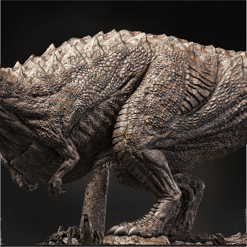 T Rex Miniature | Tyrannosaurus Dinosaur Predator | UNPAINTED Resin DnD 5E Pathfinder - Only-Games