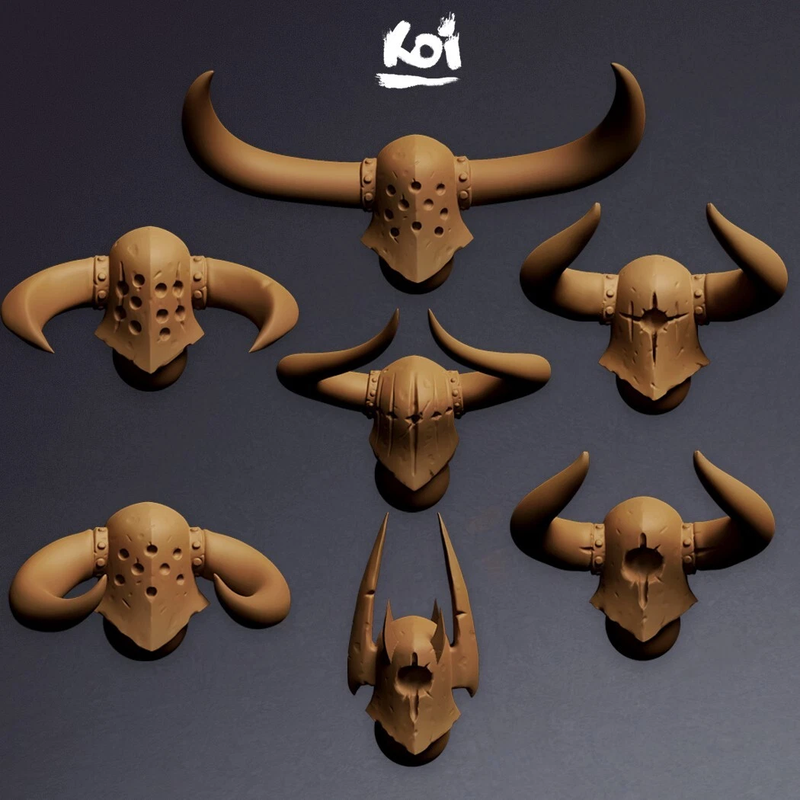 Ravagers of the North - Miniature Heads - Only-Games