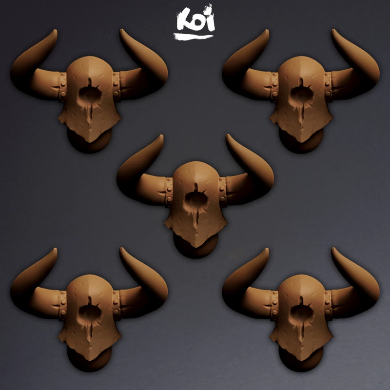 Ravagers of the North Type 7 - Miniature Heads - Only-Games