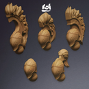 Heralds of the Storm - Miniature Heads - Only-Games