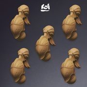 Heralds of the Storm Type 4 - Miniature Heads - Only-Games