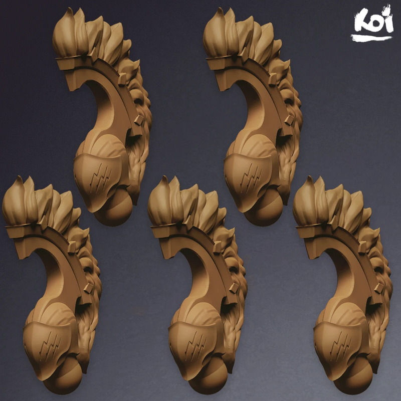 Heralds of the Storm Type 5 - Miniature Heads - Only-Games