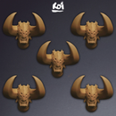 Goreclaw Raiders Type 3 - Miniature Heads - Only-Games