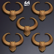 Goreclaw Raiders Type 4 - Miniature Heads - Only-Games