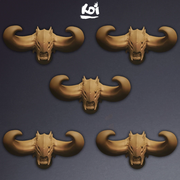 Goreclaw Raiders Type 5 - Miniature Heads - Only-Games