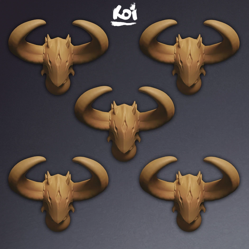 Goreclaw Raiders Type 7 - Miniature Heads - Only-Games