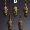 Praetorian Stormguard - Initiates Miniature Heads - Only-Games