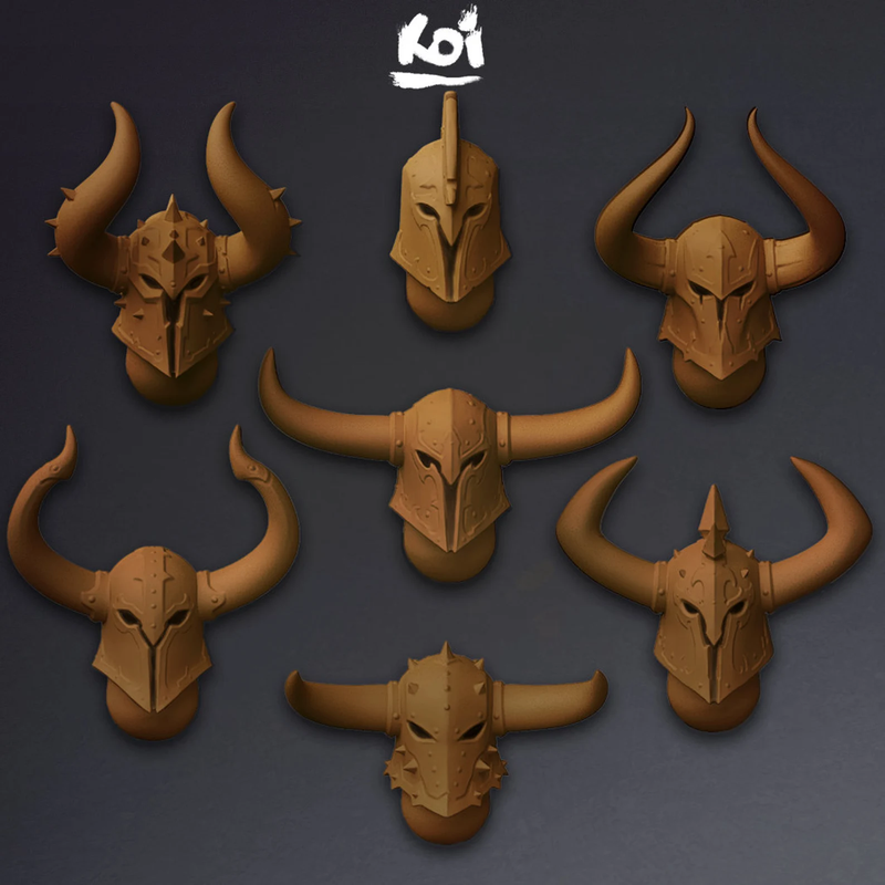 Dark Champions - Miniature Heads - Only-Games