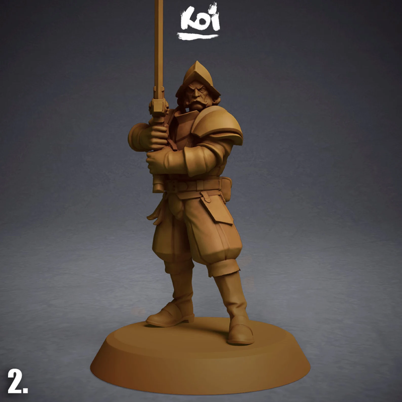 Guildmarch Militia - Heavy Troops Bundle - Only-Games
