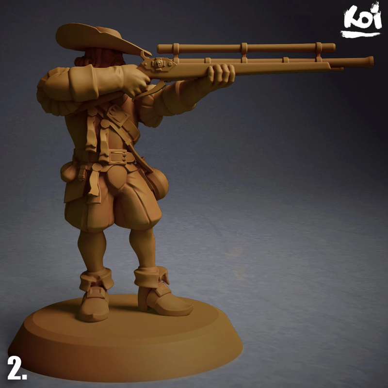 Guildmarch Militia - Handgunners Bundle - Only-Games