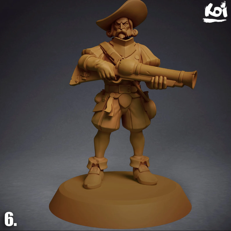 Guildmarch Militia - Handgunners Bundle - Only-Games