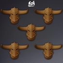 Dark Champion Type 5 - Miniature Heads - Only-Games