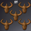 Dark Champion Type 7 - Miniature Heads - Only-Games