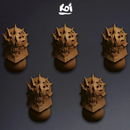 Blightlords Type 2 - Miniature Heads - Only-Games