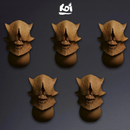 Blightlords Type 5 - Miniature Heads - Only-Games