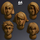 Jade Fangs - Miniature heads - Only-Games