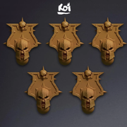 Bloodrunner Type 5 - Miniature Heads - Only-Games