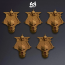 Bloodrunner Type 5 - Miniature Heads - Only-Games