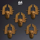 Bloodrunner Type 7 - Miniature Heads - Only-Games