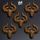 Plaguebearers of Decay Type 1 - Miniature heads - Only-Games