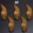 Falcons Type 2 - Miniature heads - Only-Games