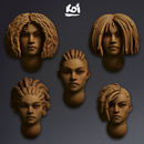 Huntress - Miniature heads - Only-Games