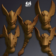 Ravenwings - Miniature heads - Only-Games