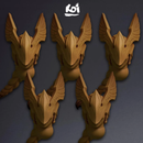 Ravenwings Type 2 - Miniature heads - Only-Games