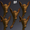 Ravenwings Type 4 - Miniature heads - Only-Games