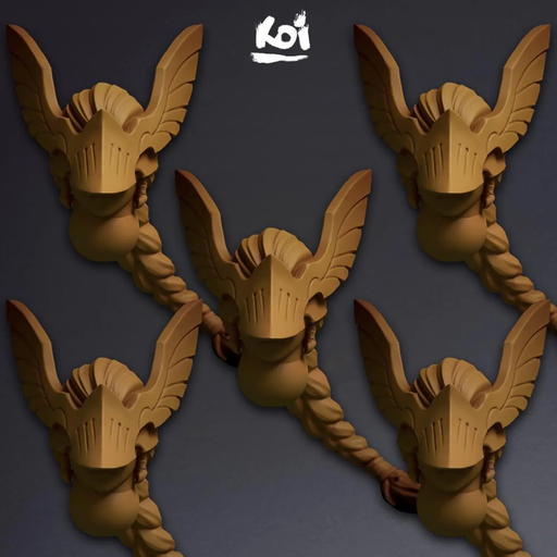 Ravenwings Type 5 - Miniature heads - Only-Games