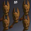 Valkyries Type 1 - Miniature heads - Only-Games