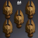 Valkyries Type 5 - Miniature heads - Only-Games