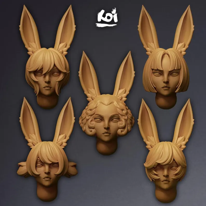 Bunari - Miniature Heads - Only-Games