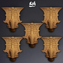 Warp Allseers Type 5 - Miniatures Heads - Only-Games