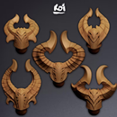 Allseers - Miniature Heads - Only-Games