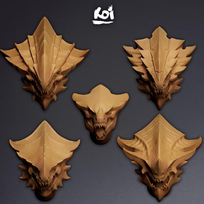 Terrorsaurs - Miniature Heads - Only-Games