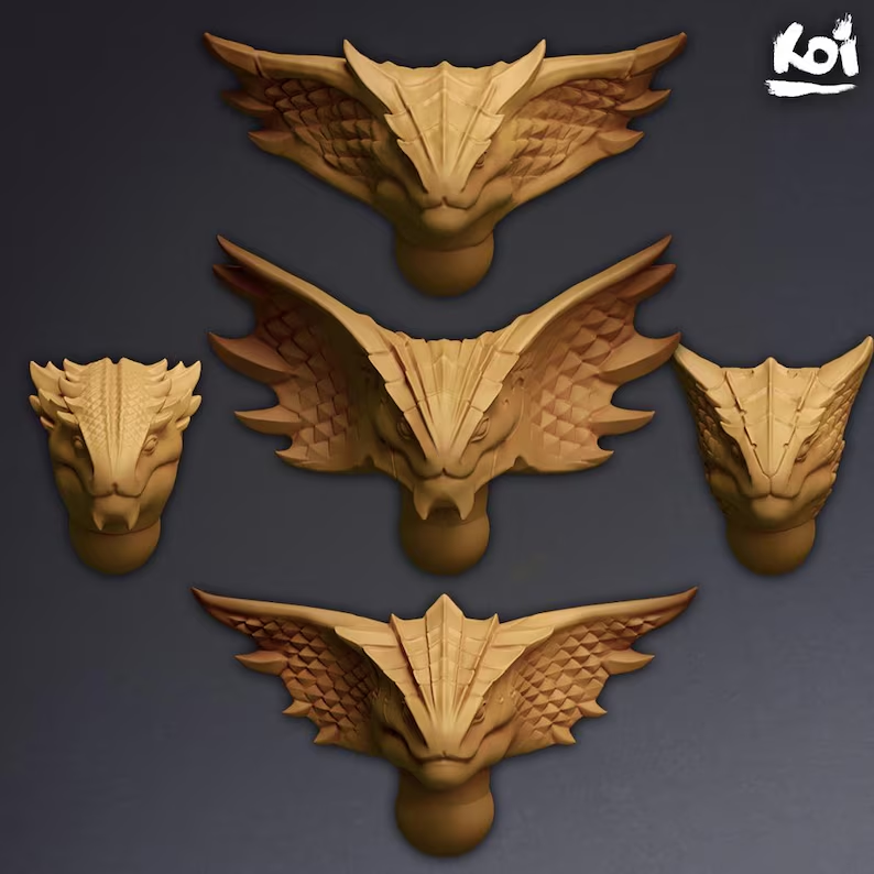 Viperkin - Miniature Heads - Only-Games