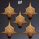 Iron Maidens Type 1 - Miniature Heads - Only-Games