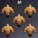 Iron Maidens Type 3 - Miniature Heads - Only-Games