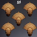 Iron Maidens Type 4 - Miniature Heads - Only-Games