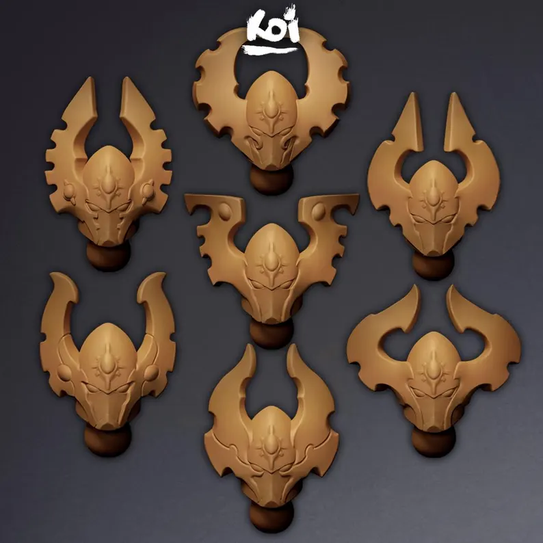Warseers - Miniature Heads - Only-Games