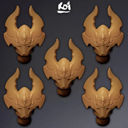 Warseers Type 7 - Miniature Heads - Only-Games