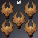 Warseers Type 7 - Miniature Heads - Only-Games