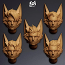 Gattari - Miniature Heads - Only-Games
