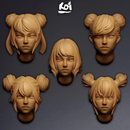 Flame Dancers - Miniature Heads - Only-Games
